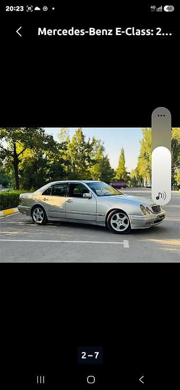 e 55 amg: Mercedes-Benz E-Class: 2000 г., 2.6 л, Автомат, Бензин, Седан — 7