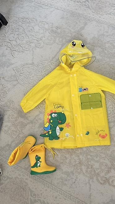 резина сапоги: Комплект, цвет - Желтый — 1