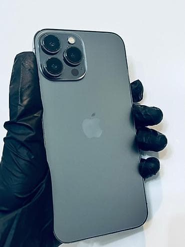 IPhone 13 Pro Max, Б/у, 512 ГБ, Графит, 77 %