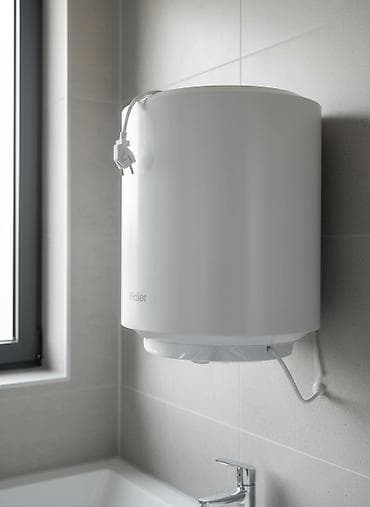 Накопительный водонагреватель Объем бака: 50 л, Haier, Эмалированная сталь, Новый