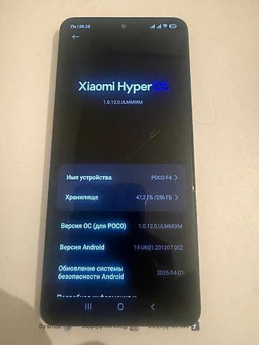 redmi note 15 pro max: Poco F4, Б/у, 256 ГБ, цвет - Черный, 2 SIM — 2