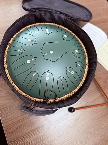 Гитаралар: Глюкофон - музыкальный инструмент, язычковый барабан — 2