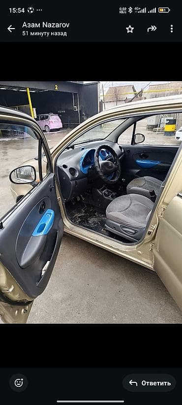 пароги на матиз: Daewoo Matiz: 2006 г., 0.8 л, Механика, Хэтчбэк — 8