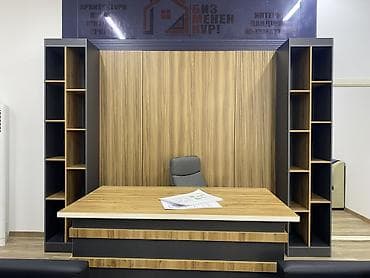 китеп текче: Кеңсе эмереги комплекти, ДСП, түсү - Кара — 4