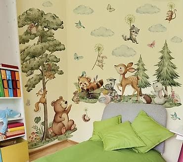 Үй жана бакча: Продаются Наклейки на стену для детской комнаты - Большие — 4