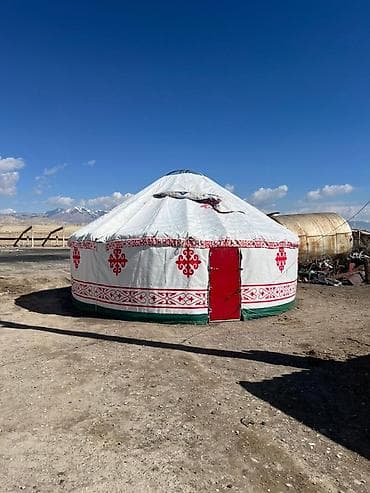 юрты на: Юрта традиционного типа (разборная). Боз уйлор заказ алабыз. 6метирлик — 1