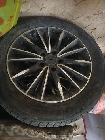 16 балон: Колеса в сборе 215 / 55 / R 16, Лето, Б/у, Комплект, Легковые, Литые, отверстий - 5 — 2