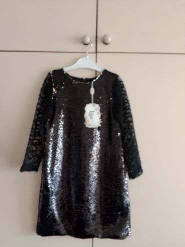 Паркет: Балдар көйнөгү, түсү - Кара, Жаңы — 1