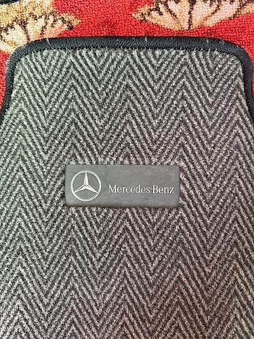 антискотч для авто: Родные Ворсовые Полики Для салона Mercedes-Benz, цвет - Серый, Самовывоз — 7