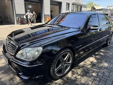 Транспорт: Mercedes-Benz S-class AMG: 2003 г., Автомат, Седан — 1