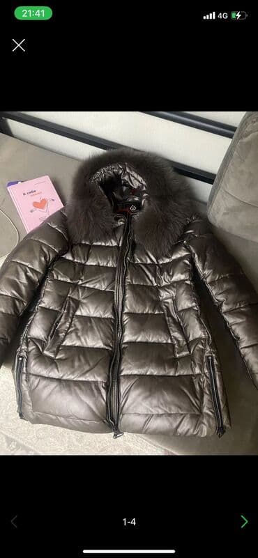 спортивное оборудование: Продаю зимнюю куртку‼️‼️‼️цвет Хаки, заказывала в Манго с Турции, мега — 5