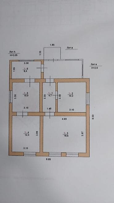 🏡 ПРОДАЁТСЯ ОТДЕЛЬНЫЙ ЖИЛОЙ ДОМ — $98 000 📍 Район рынка Азиз, рядом — 2