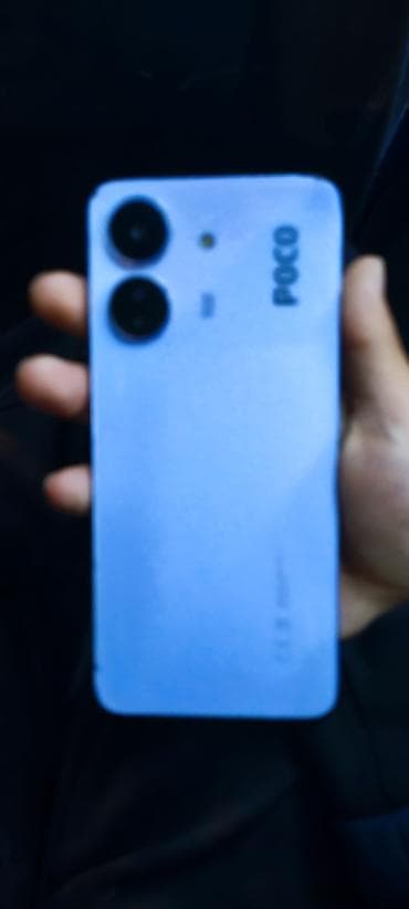 poco с55: Poco C65, Б/у, 256 ГБ, цвет - Голубой — 4