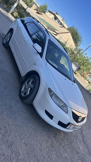Унаа сатуу: Mazda 6: 2003 г., 1.8 л, Кол менен иштөөчү, Бензин, Универсал — 2