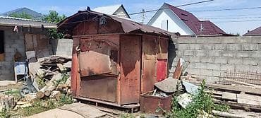вагончик на колёсах: Металлический киоск/ будка /вагончик под разбор или восстановление — 1