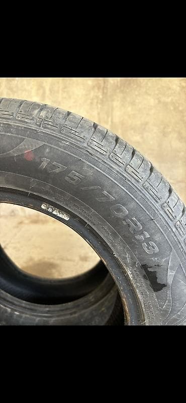 шины 17570 r13: Продаю шины 175/70 R13 почти новая 
Без по резов и шишек — 1