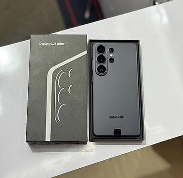 pixel 7pro: Samsung Galaxy S26 Ultra, Новый, 256 ГБ, цвет - Серый, 2 SIM, eSIM — 1