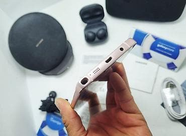 tab a9: Samsung Galaxy Note 5, Б/у, 128 ГБ, цвет - Золотой, 1 SIM, eSIM — 4