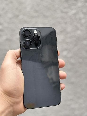 ipone 14: IPhone 14 Pro Max, Б/у, 128 ГБ, Matte Space Gray, Зарядное устройство, Защитное стекло, Чехол, В рассрочку, 80 % — 1