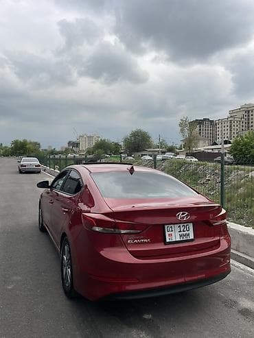 летние: Hyundai Elantra: 2016 г., 2 л, Автомат, Бензин, Седан — 3