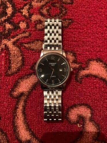 Чемоданы: Классические часы часы, Tissot, Серебро, Швейцария, Президентские, Унисекс, Новый — 1