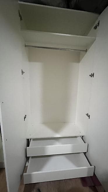 berber mirror second hand: Шифоньер, шкаф для одежды, Б/у, Прямой — 7