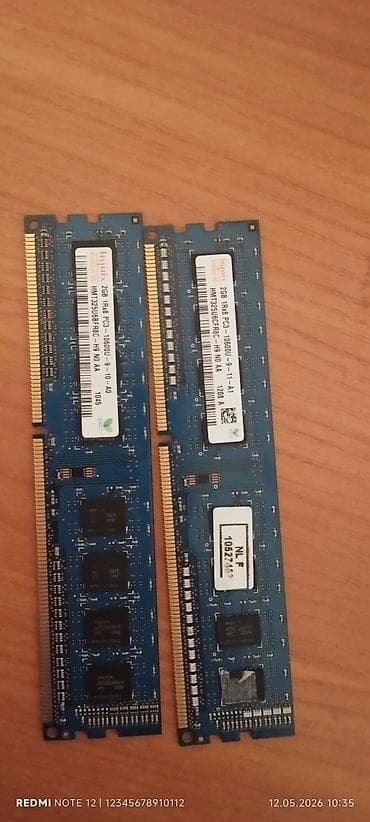 Оперативная память (RAM) для ПК, Hynix, 2 ГБ, DDR3