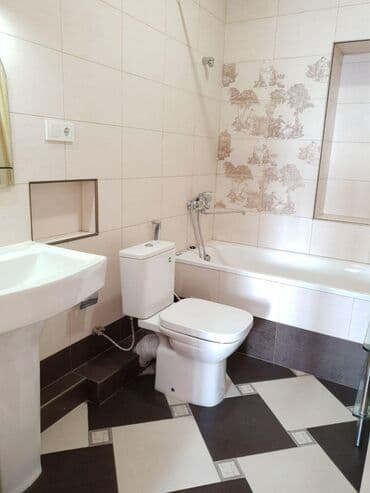 долгосрочная аренда квартира бишкек филармония: 4 комнаты, Риэлтор, Без подселения, С мебелью полностью — 8