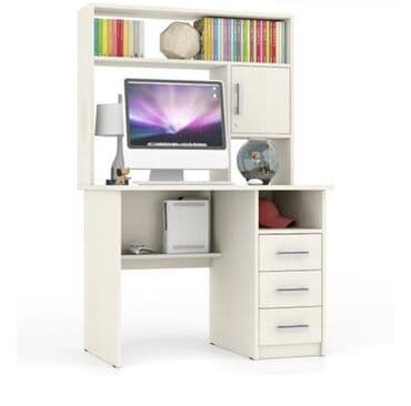 компьютеный стол: Компьютерный стол с большим количеством шкафов, очень хорошего — 1