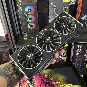 hyperx cloud core: Видеокарта для ПК, Б/у, AMD, Radeon RX, 12 ГБ — 2