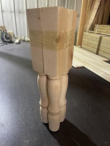 ножки для мебели деревянные: Ножки для мебели, Для стола, Дерево — 1