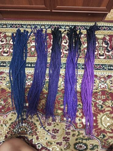 оригинальные расходные материалы xyzprinting цветные картриджи: Канекалон 
В каждом цвете по 20 штук по 200 сом — 1