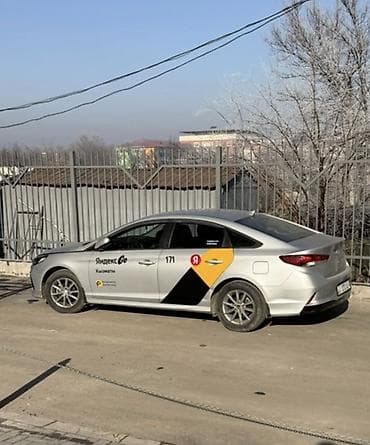 bmw 5 серия: Сдаю Hyundai Sonata под такси, Долгосрочно, | Залог, Водительские права — 1