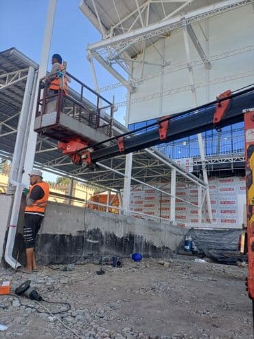 домкраты гидравлические: Аренда автогидроподъёмников (вышек-манипуляторов) для высотных работ — 1