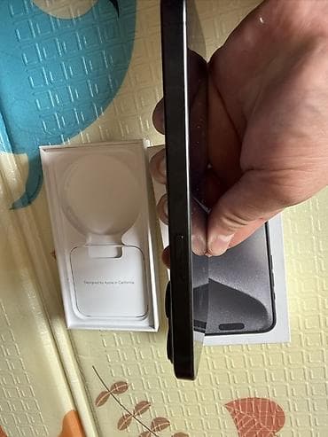 15 айфон бу: IPhone 15 Pro, Б/у, 256 ГБ, Black Titanium, Коробка, 79 % — 4