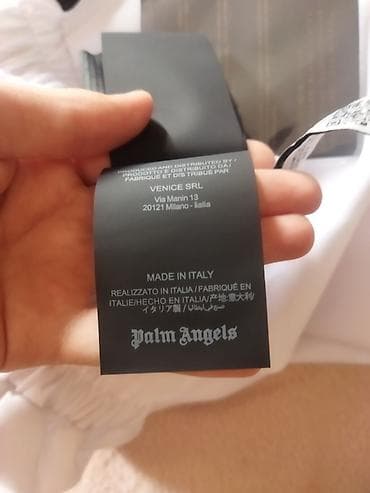 Мужские шорты, S, Palm Angels, Новый, цвет - Белый, Платная доставка — 5