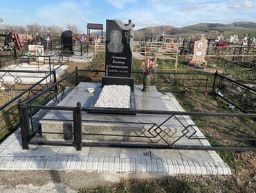оформление корзины на кудалык: Изготовление памятников, Изготовление оградок, Изготовление крестов | Гранит, Металл, Мрамор | Оформление, Установка — 4