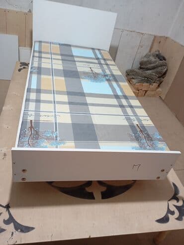 белая кровать из дерева: Односпальная кровать балдар учун - Размер спального места — 2