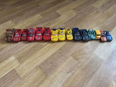 Игрушки: Набор игрушечных машин и техники + фантастические трансформирующиеся — 7