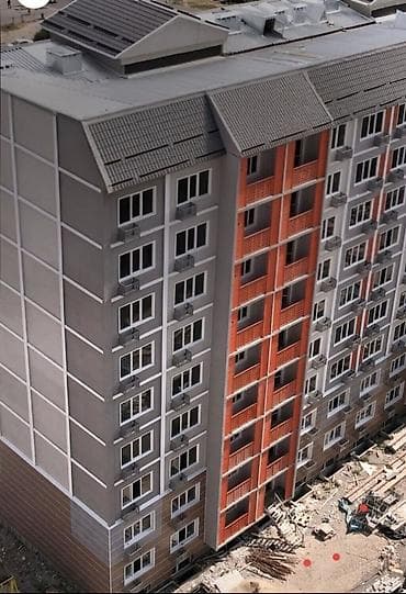 Батирлер: 1 бөлмө, 48 м², Шаардык МАИ 108-серия, 6 кабат, ПСО (өз алдынча бүтүрүү) — 2