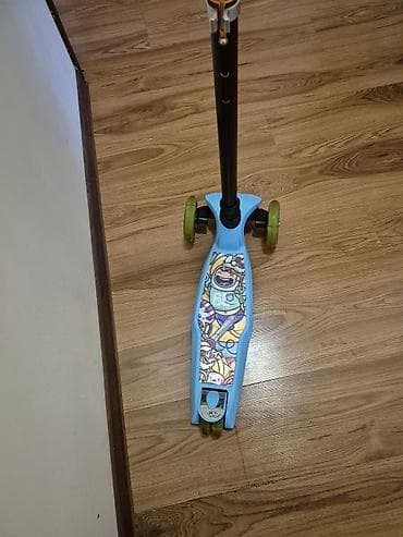 Детские самокаты: Детский самокат, Трёхколёсный, Б/у — 5