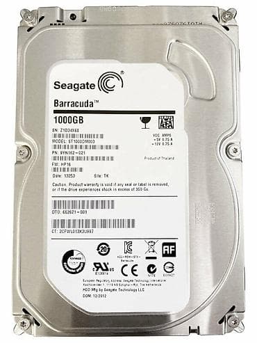 жесткий диск seagate 1tb: Накопитель для ПК, Б/у, Seagate, HDD, 1 ТБ, 3.5", Для ПК — 1