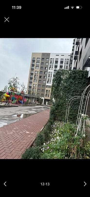 алтын булак жк: 2 комнаты, 78 м², Элитка, 9 этаж, Евроремонт — 3