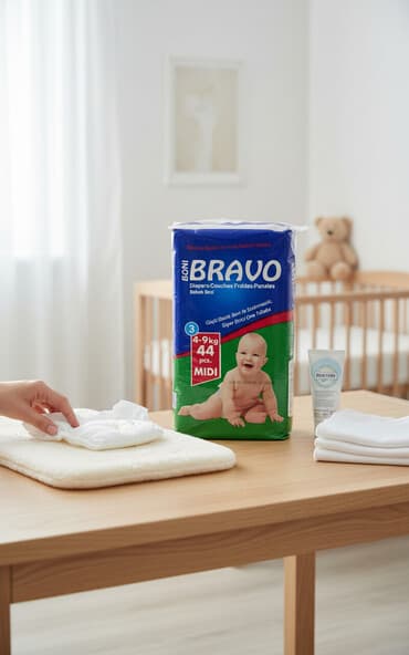 пульт машинки: Подгузники Размер 3, Одноразовые — 2