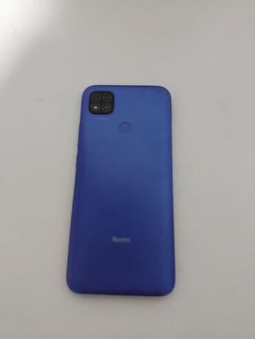 купить детский фотоаппарат: Redmi, Redmi 9C, Б/у, 64 ГБ, цвет - Синий, 2 SIM — 2