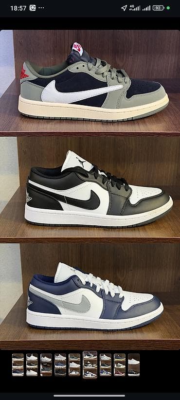 Личные вещи: Мужские кроссовки, 42, Nike, Новый, цвет - Черный, Платная доставка — 2