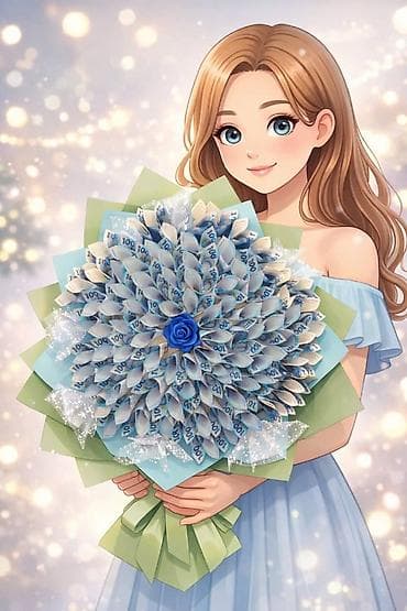 ромашки цветы: Денежные цветов. ар кандай размер гул жасап берем Ак орго. Бишкек — 5