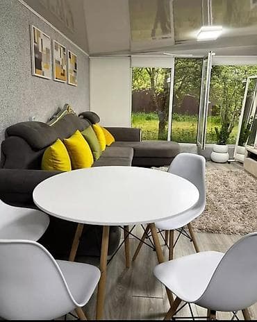 office table: Кухонный стол и стул, Новый, Платная доставка, Самовывоз, цвет - Белый — 3