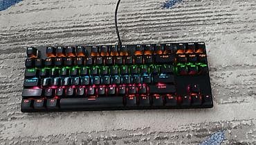 redragon k617: Продаю комплект 1.Механическая, черная клавиатура 80% F1-F12, с — 2