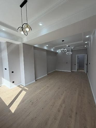 Квартиры: 2 комнаты, 60 м², Ак-Кеме (старый аэропорт) Элитка, 3 этаж, Свежий ремонт — 4